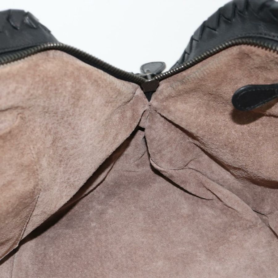 【日本直送】BOTTEGA VENETA INTRECCIATO 手提包 皮革 黑色 正品 180631SAV-19