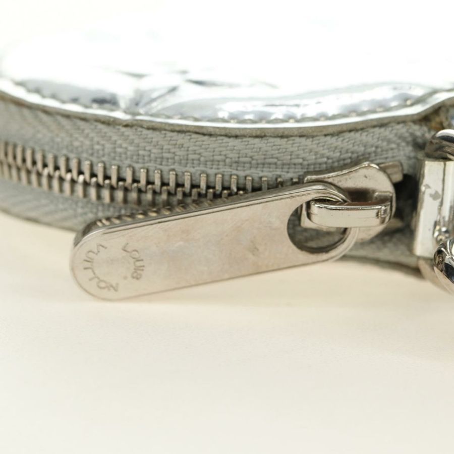 【日本直送】路易威登 Miroir Porte Monnaie Coeur 零錢包銀色 M93566 正品 181238V-8