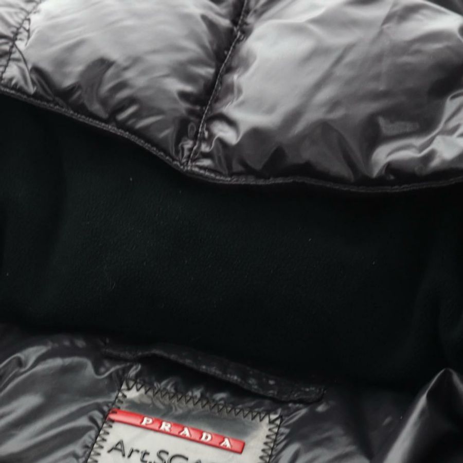 【日本直送】PRADA 運動羽絨外套 尼龍 黑色 正品 181234A-13