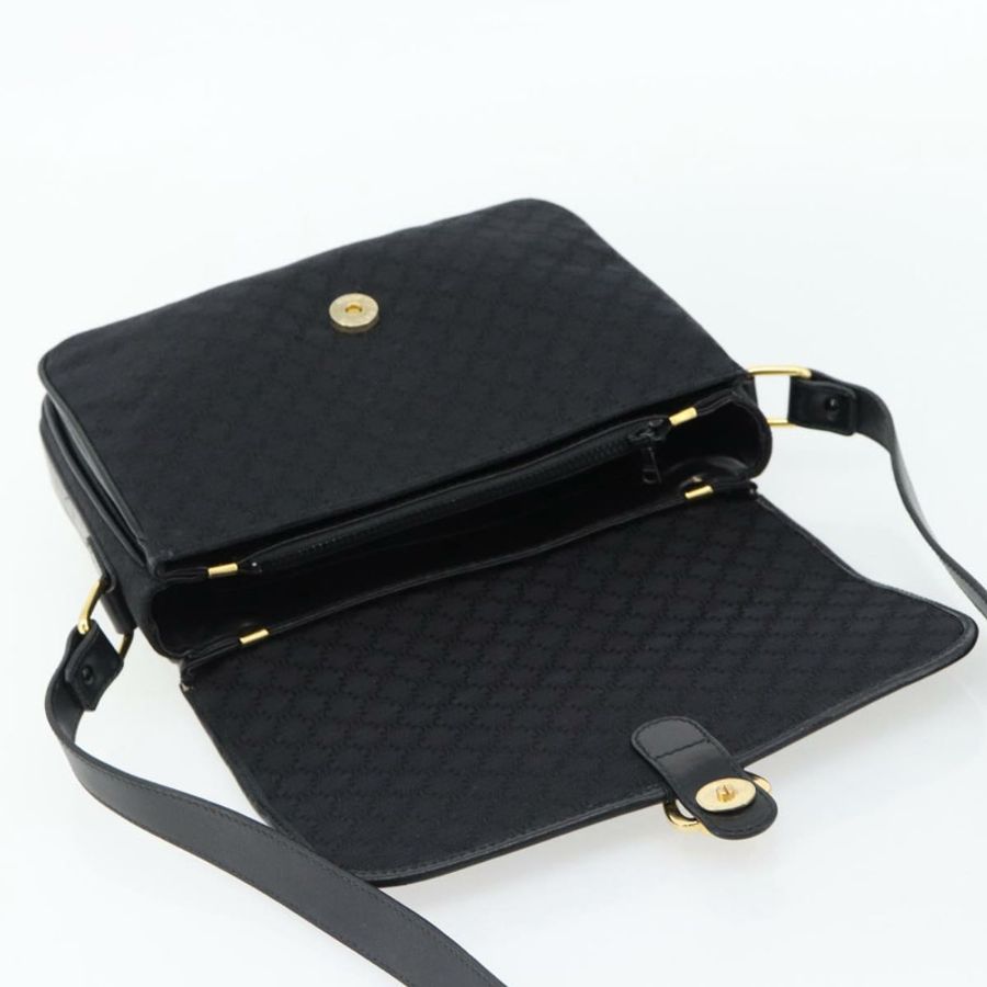 【日本直送】CELINE Macadam帆布肩背包 黑色 金色 正品 180571A-16
