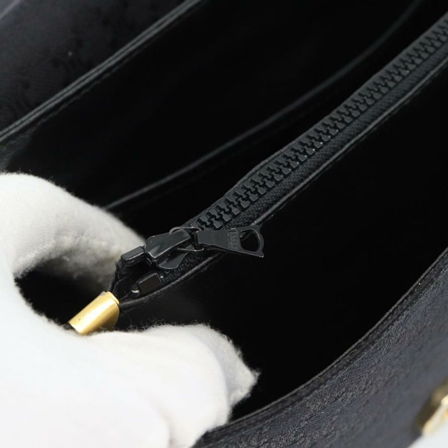 【日本直送】CELINE Macadam帆布肩背包 黑色 金色 正品 180571A-21