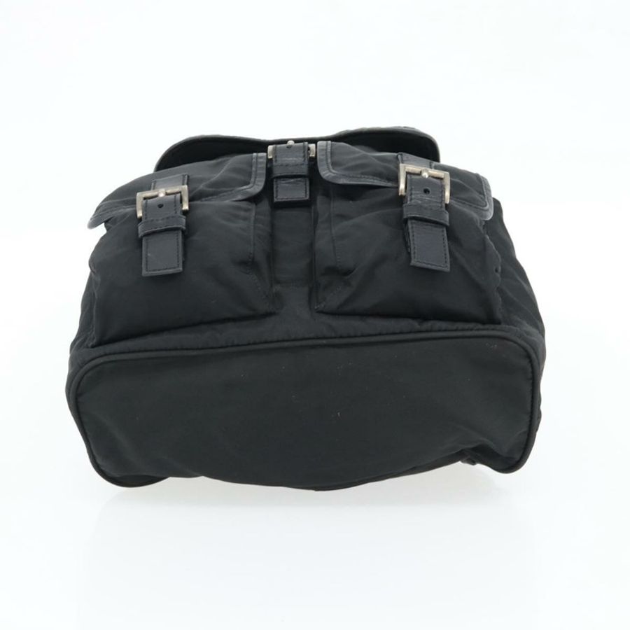 【日本直送】PRADA 雙肩包 尼龍材質 黑色 銀色 正品 180665A-4