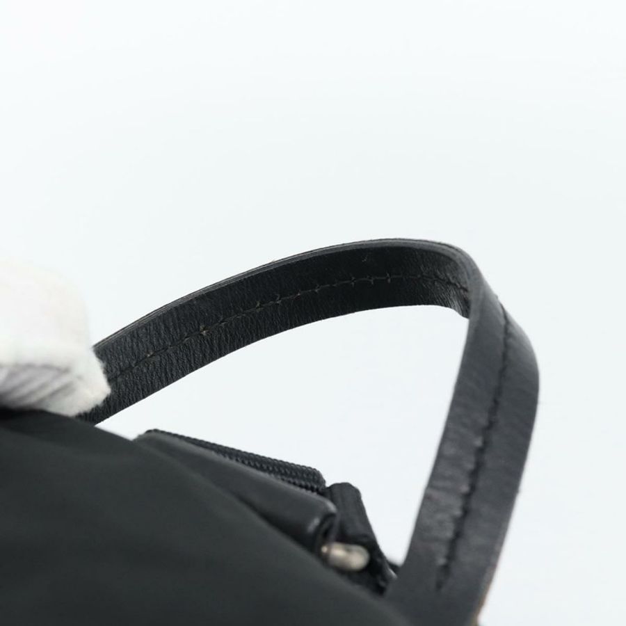 【日本直送】PRADA 雙肩包 尼龍材質 黑色 銀色 正品 180665A-13