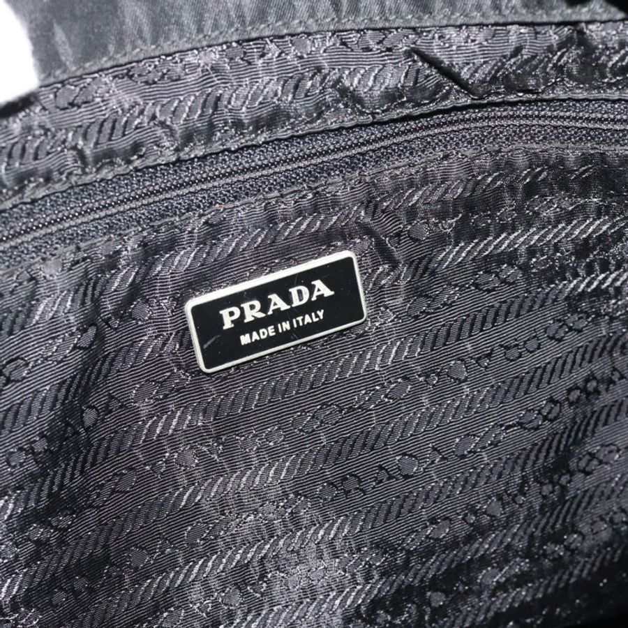 【日本直送】PRADA 雙肩包 尼龍材質 黑色 銀色 正品 180665A-20