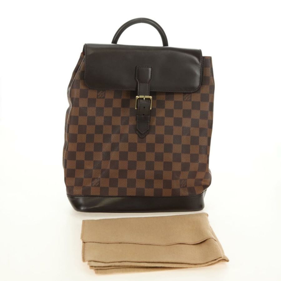 【日本直送】路易威登 Damier Ebene Soho 背包 N51132 LV 正品 180650SAV-11