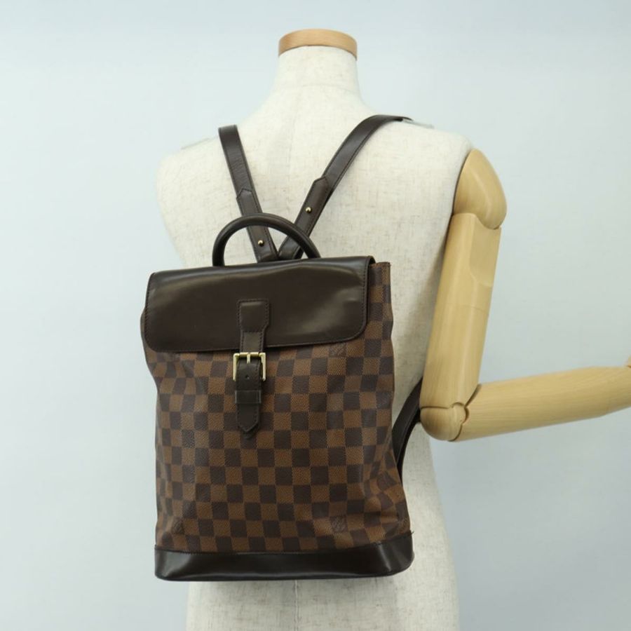 【日本直送】路易威登 Damier Ebene Soho 背包 N51132 LV 正品 180650SAV-30