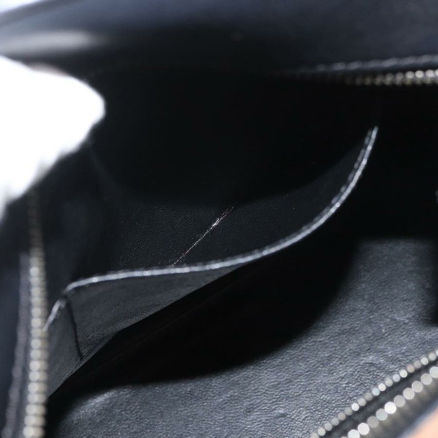 【日本直送】CELINE Edge 手提包 皮革 米色 黑色 銀色 正品 am11657A-22