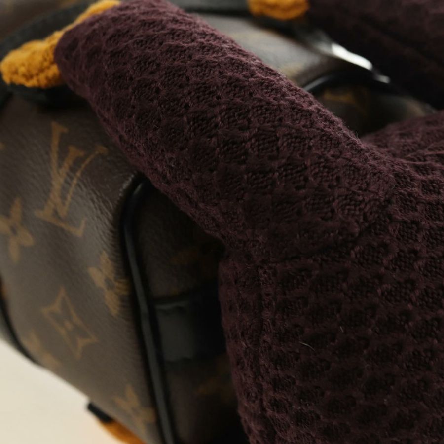 【日本直送】路易威登 Monogram Monkey Puppet Keepal lXS 手袋 M80118 LV Auth 181387SM-16