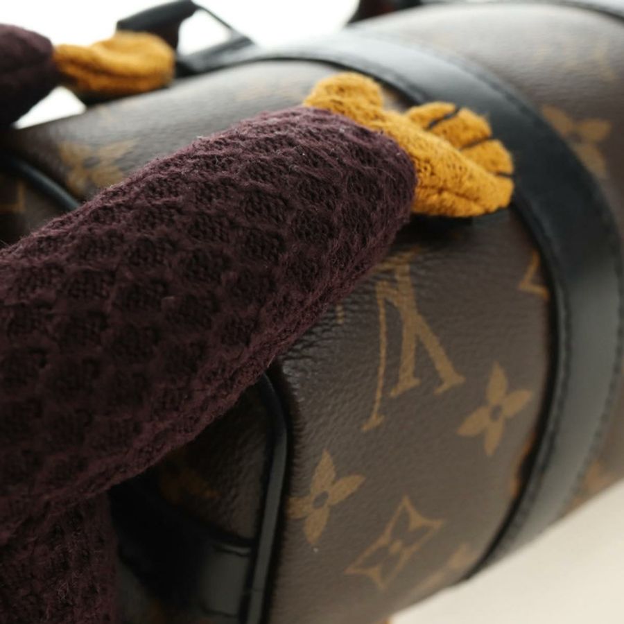 【日本直送】路易威登 Monogram Monkey Puppet Keepal lXS 手袋 M80118 LV Auth 181387SM-17