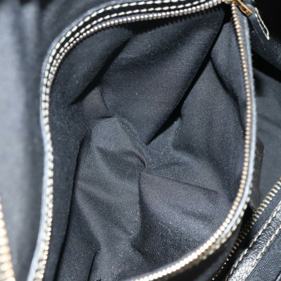 【日本直送】GUCCI GG帆布雪莉酒系列Histeria手提包 黑色金色 186232 正品 181412V-26