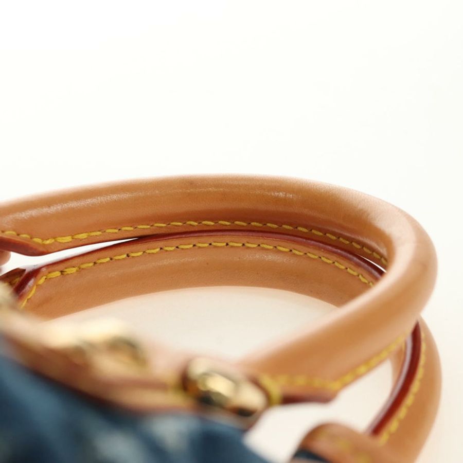 【日本直送】路易威登 Monogram Denim Preity 手提包 藍色 M95020 LV 正品 181366SAM-7
