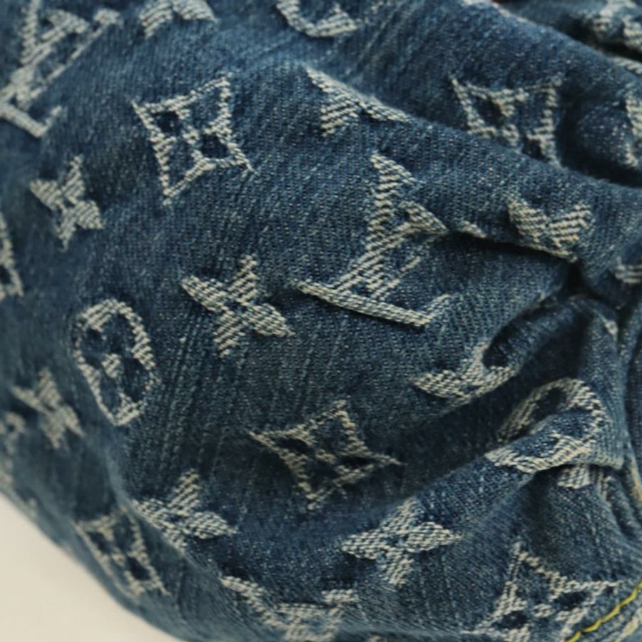 【日本直送】路易威登 Monogram Denim Preity 手提包 藍色 M95020 LV 正品 181366SAM-14