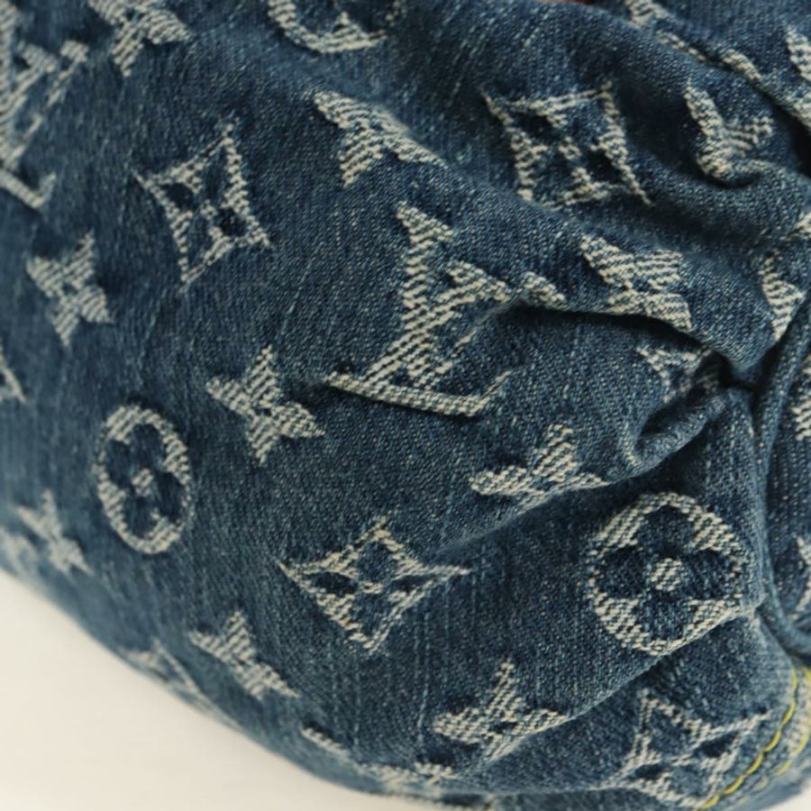 【日本直送】路易威登 Monogram Denim Preity 手提包 藍色 M95020 LV 正品 181366SAM-16