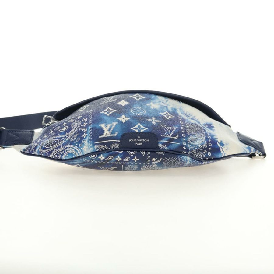 【日本直送】路易威登 Monogram Bandana Discovery 腰包 藍色 M20587 LV 正品 181423SM-4