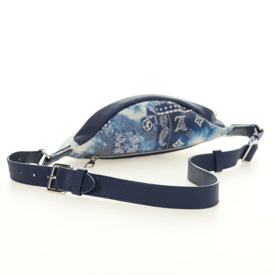 【日本直送】路易威登 Monogram Bandana Discovery 腰包 藍色 M20587 LV 正品 181423SM-6