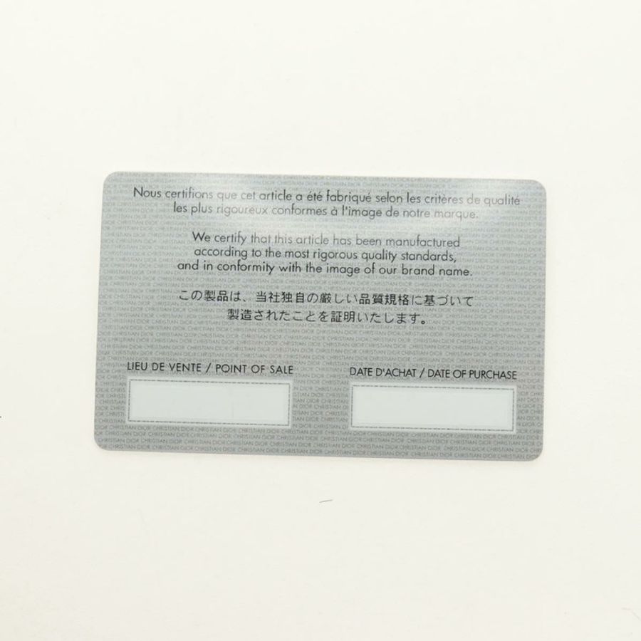 【日本直送】Christian Dior Trotter帆布馬鞍三折皮夾 海軍藍/金色 正品 181569V-10