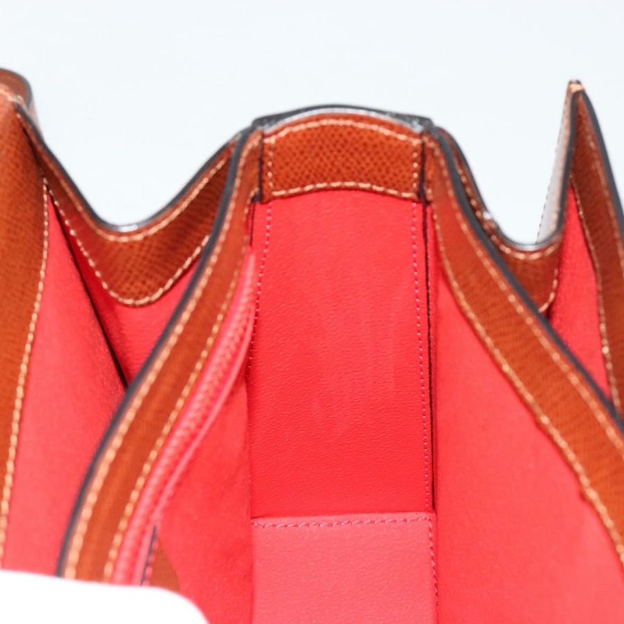 【日本直送】CELINE 手提包 皮革 兩用 棕色 金色 正品 181564A-21