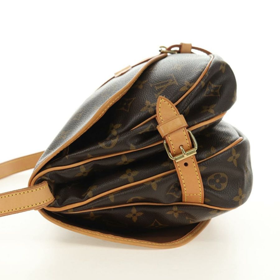 【日本直送】路易威登 Monogram Saumur 30 肩背包 M42256 LV Auth am11667V-2