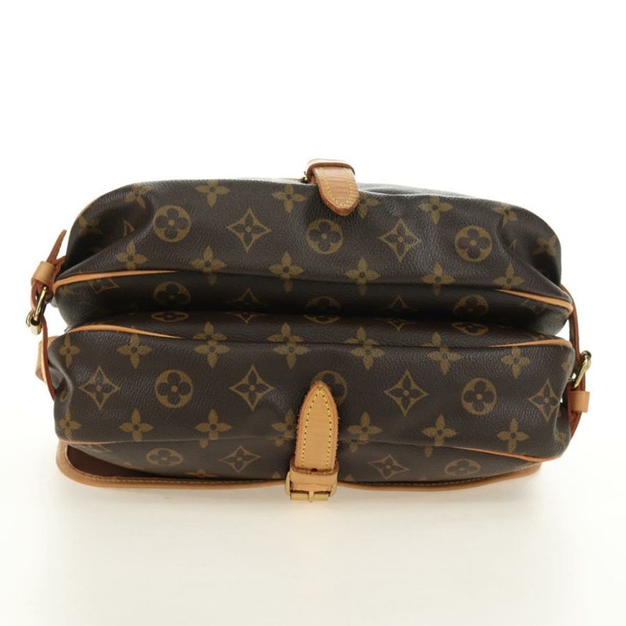 【日本直送】路易威登 Monogram Saumur 30 肩背包 M42256 LV Auth am11667V-4