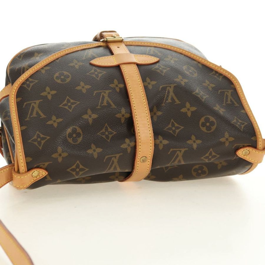 【日本直送】路易威登 Monogram Saumur 30 肩背包 M42256 LV Auth am11667V-5