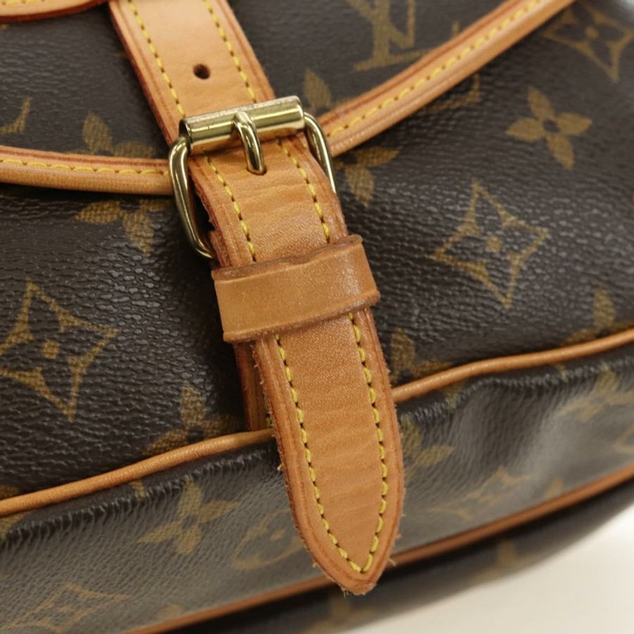 【日本直送】路易威登 Monogram Saumur 30 肩背包 M42256 LV Auth am11667V-19