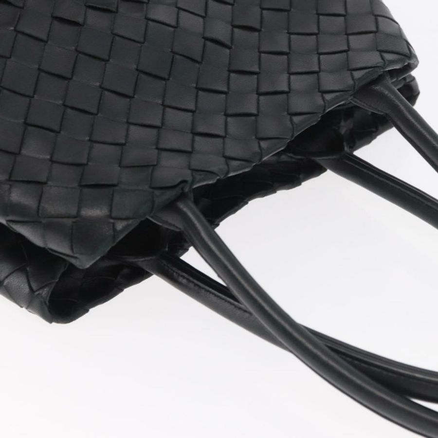【日本直送】BOTTEGA VENETA INTRECCIATO 手袋皮革黑色正品 am11702SM-5