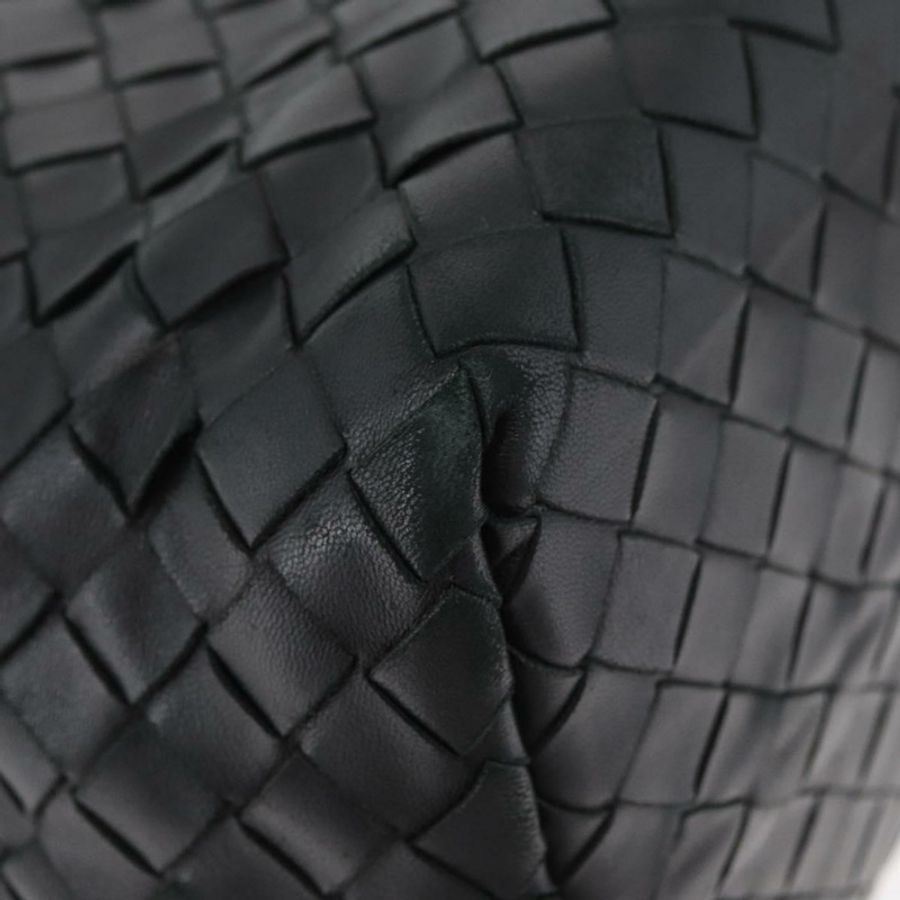 【日本直送】BOTTEGA VENETA INTRECCIATO 手袋皮革黑色正品 am11702SM-8
