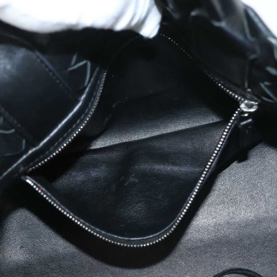 【日本直送】BOTTEGA VENETA INTRECCIATO 手袋皮革黑色正品 am11702SM-24