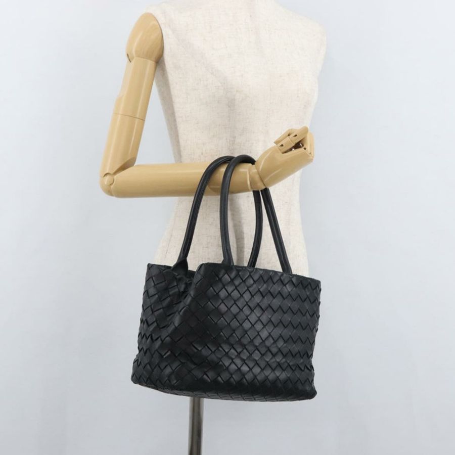 【日本直送】BOTTEGA VENETA INTRECCIATO 手袋皮革黑色正品 am11702SM-25