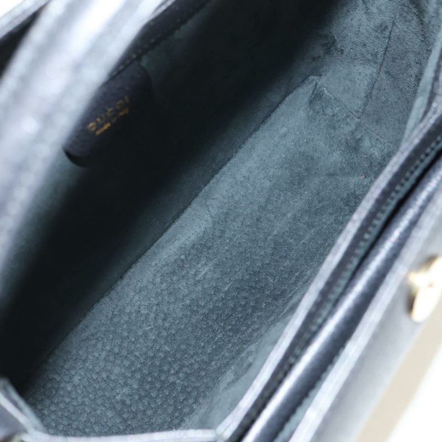 【日本直送】GUCCI 竹節手提包 皮革 兩用 灰色 金色 000 926 0175 正品 am11676V-9