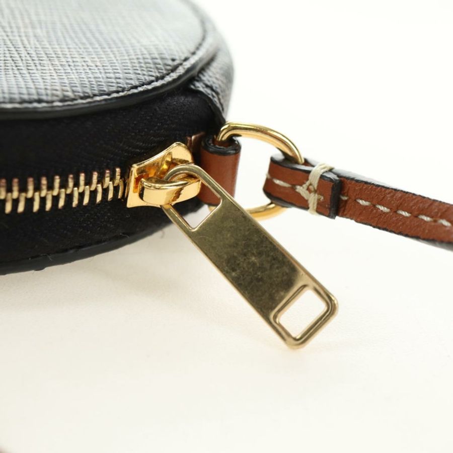 【日本直送】CELINE Macadam帆布Triomphe肩包 PVC黑色金色 Auth 181733M-8