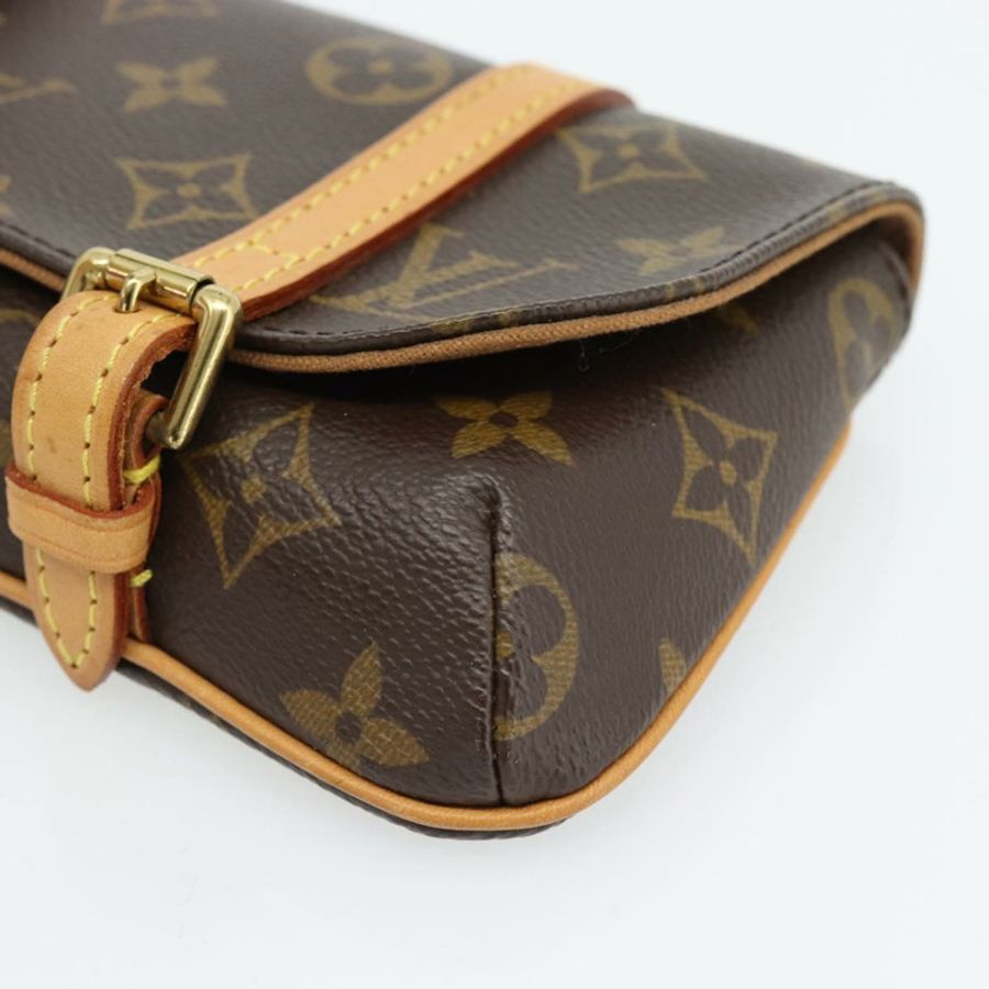 【日本直送】路易威登 Monogram Pochette Marrell 腰包 M51159 LV Auth 181630A-6