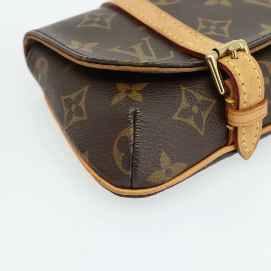 【日本直送】路易威登 Monogram Pochette Marrell 腰包 M51159 LV Auth 181630A-13