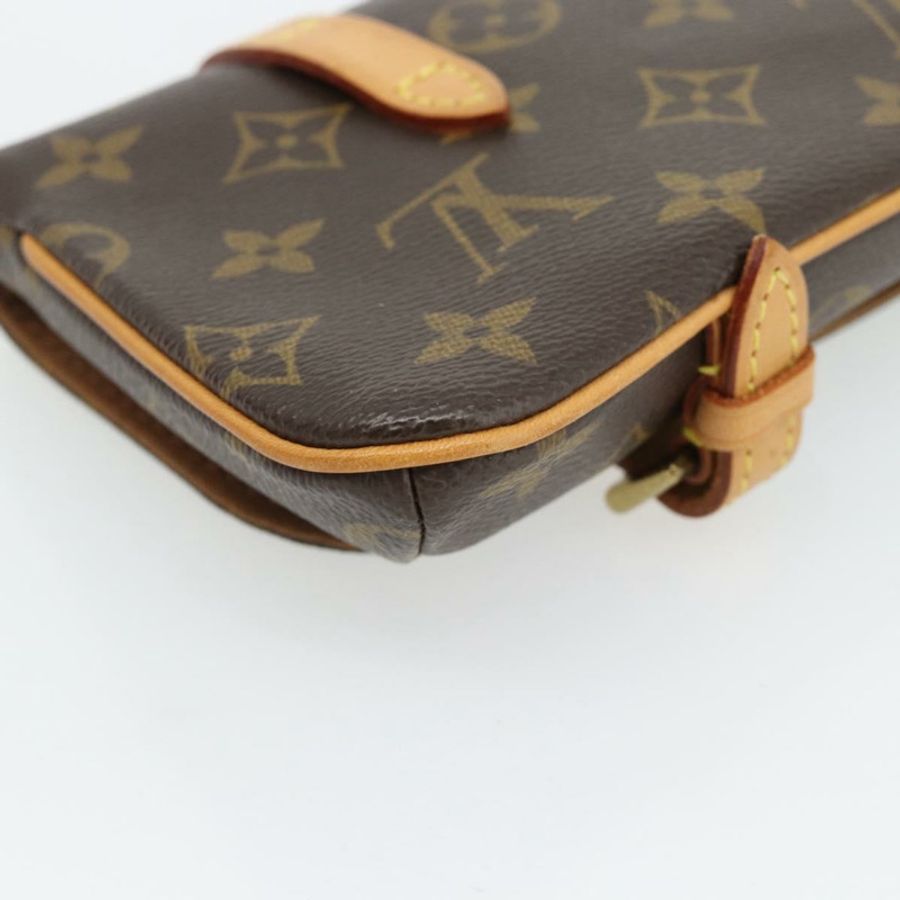 【日本直送】路易威登 Monogram Pochette Marrell 腰包 M51159 LV Auth 181630A-15