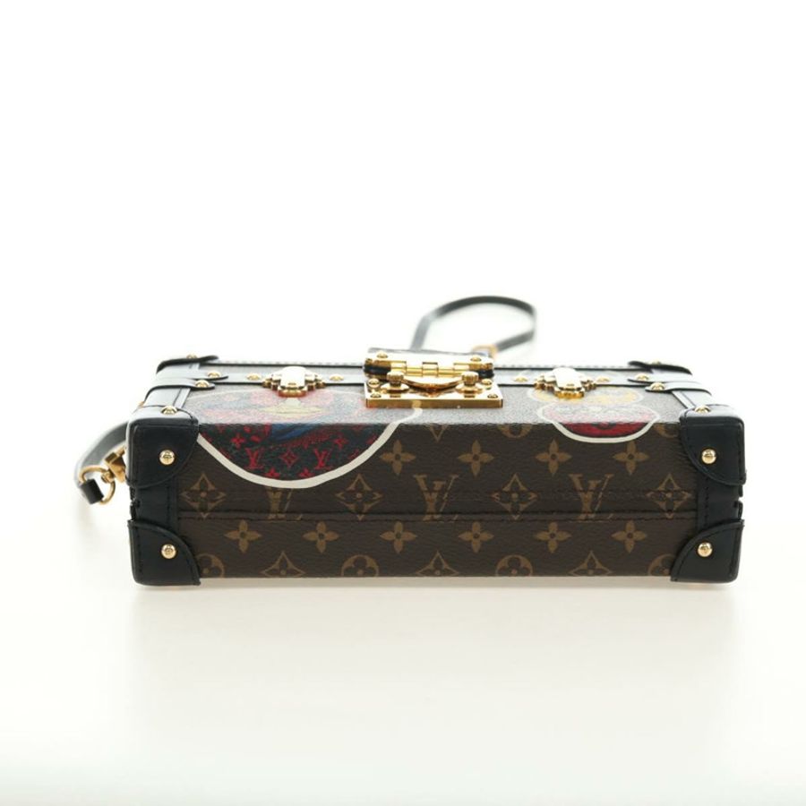 【日本直送】路易威登 Monogram Kansai Yamamoto Petite Mar 手袋 M43544 LV Auth 181774SAM-4
