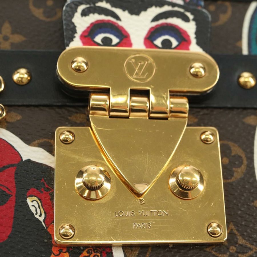 【日本直送】路易威登 Monogram Kansai Yamamoto Petite Mar 手袋 M43544 LV Auth 181774SAM-20