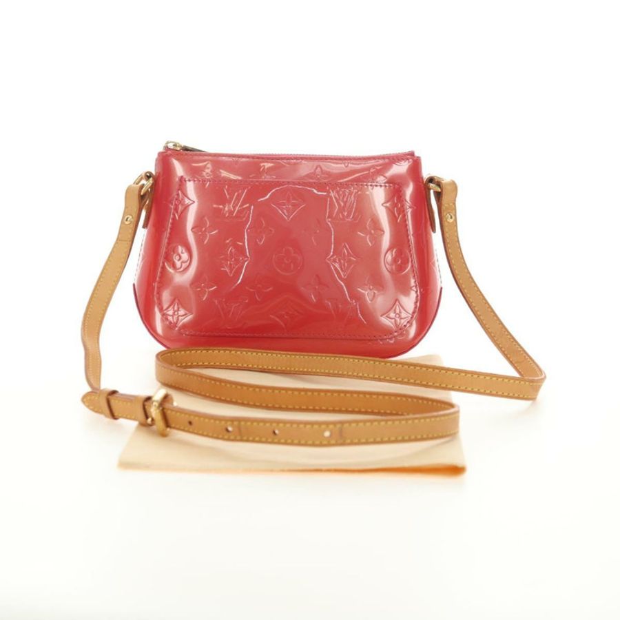 【日本直送】路易威登 Monogram Vernis Minna Street Pink Fran Boise M9146F Auth 181651V-11