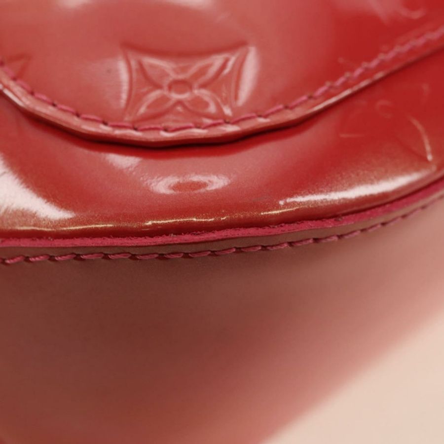 【日本直送】路易威登 Monogram Vernis Minna Street Pink Fran Boise M9146F Auth 181651V-15