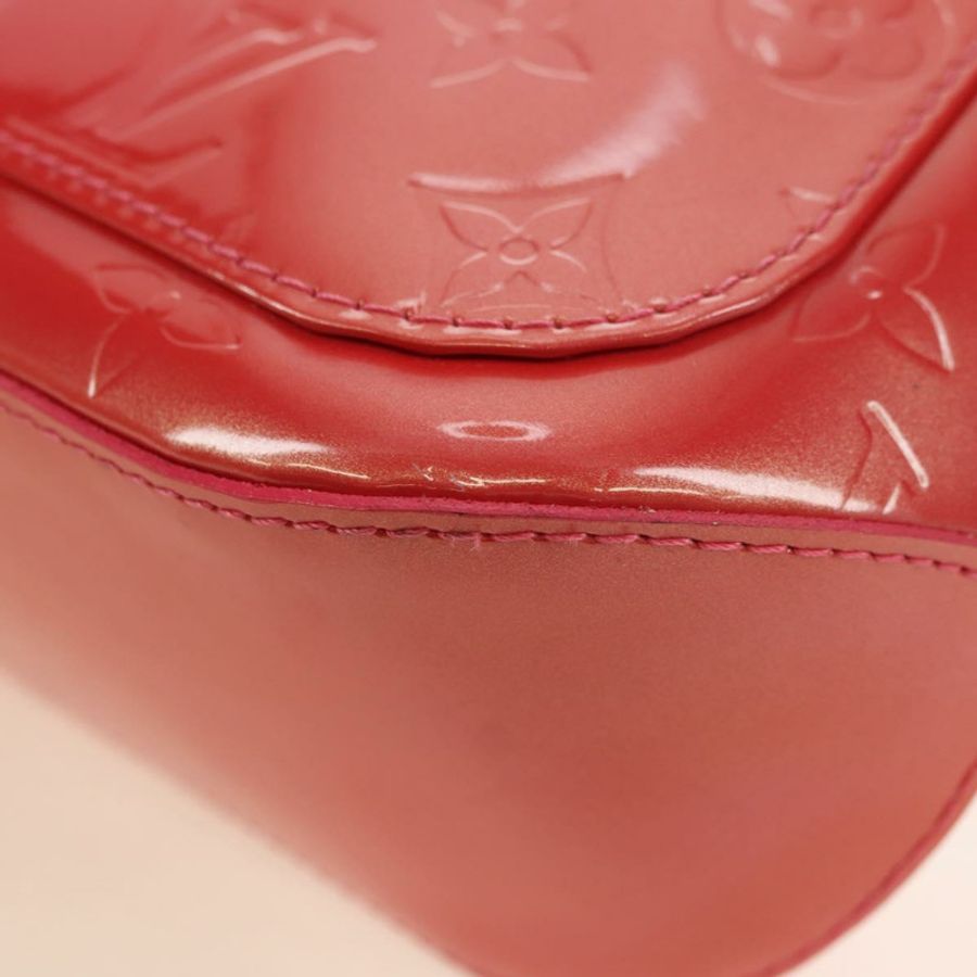 【日本直送】路易威登 Monogram Vernis Minna Street Pink Fran Boise M9146F Auth 181651V-16
