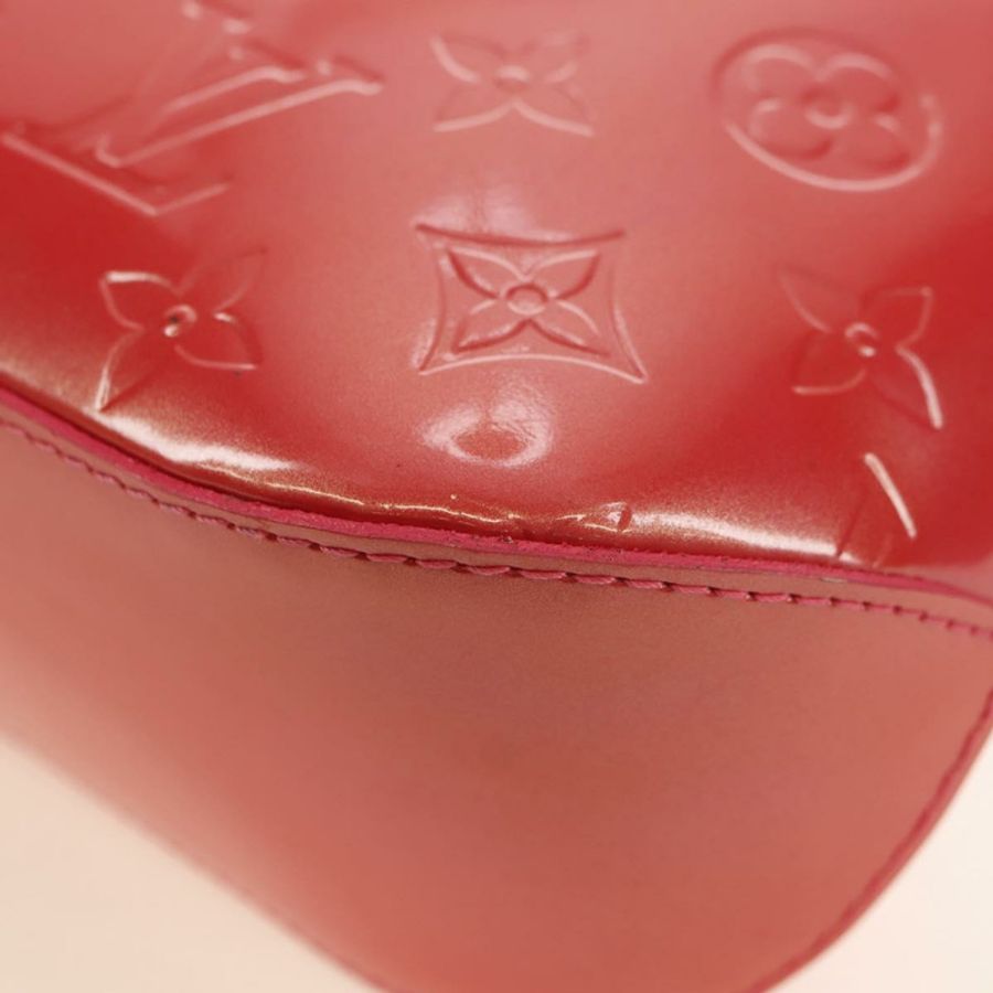【日本直送】路易威登 Monogram Vernis Minna Street Pink Fran Boise M9146F Auth 181651V-18