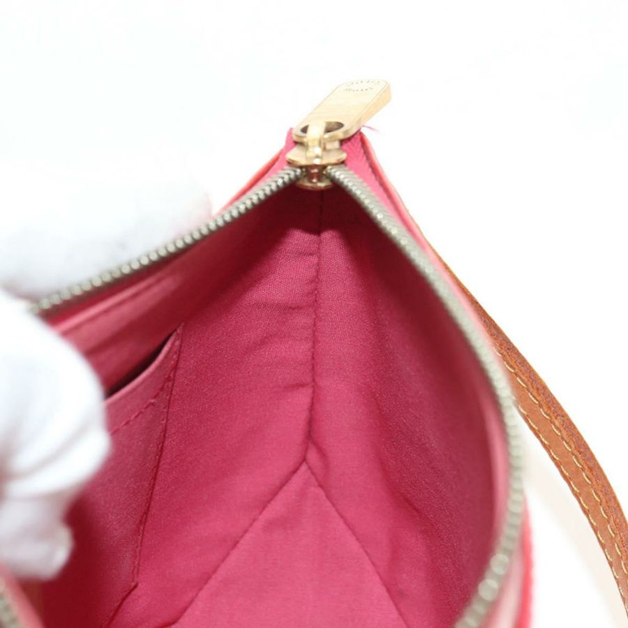【日本直送】路易威登 Monogram Vernis Minna Street Pink Fran Boise M9146F Auth 181651V-21