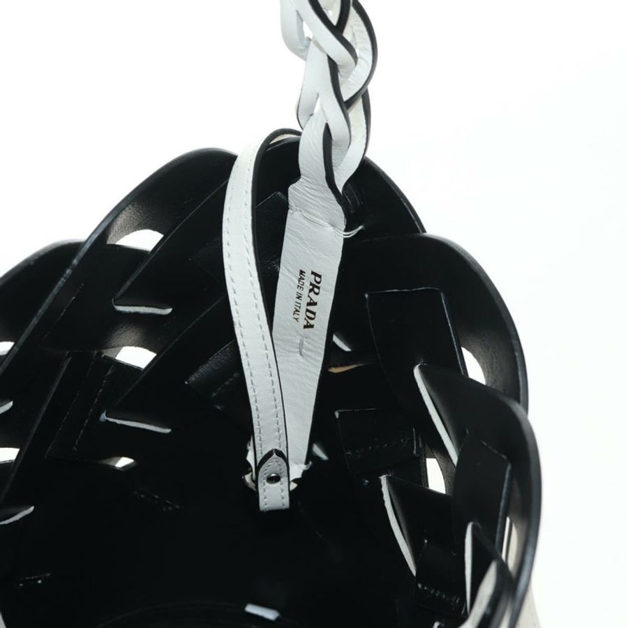 【日本直送】PRADA 白色真皮單肩包,正品,貨號 181616SM-25