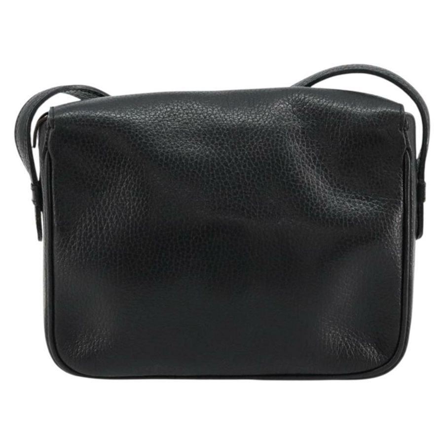 【日本直送】CELINE 黑色金色皮革肩背包，正品編號 178878A-1