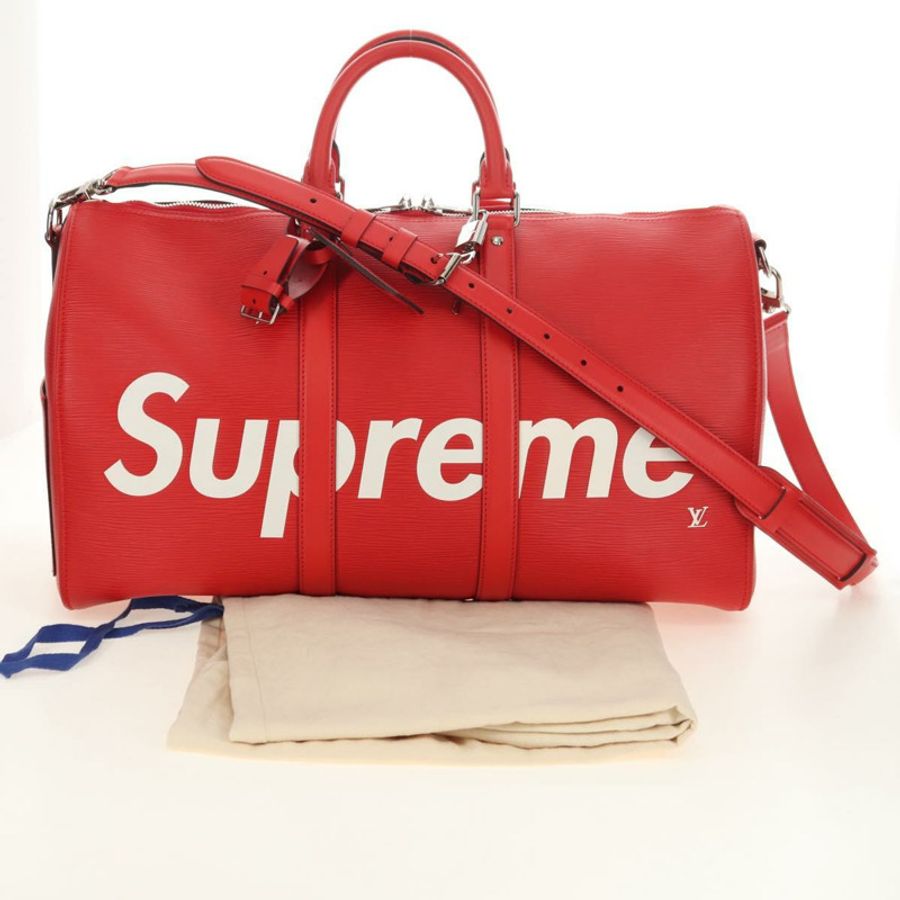 【日本直送】路易威登 Epi Supreme Keepall Bandouliere 45 波士頓包 M53419 正品 181998SM-11