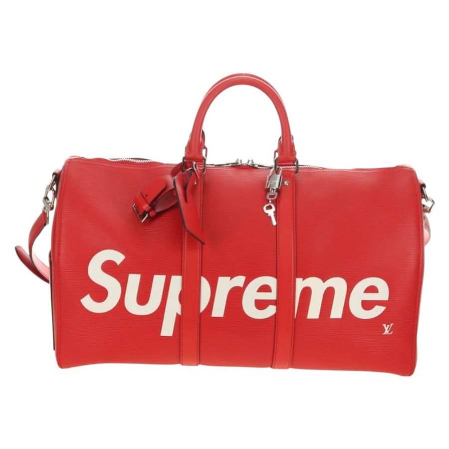 【日本直送】路易威登 Epi Supreme Keepall Bandouliere 45 波士頓包 M53419 正品 181998SM-12