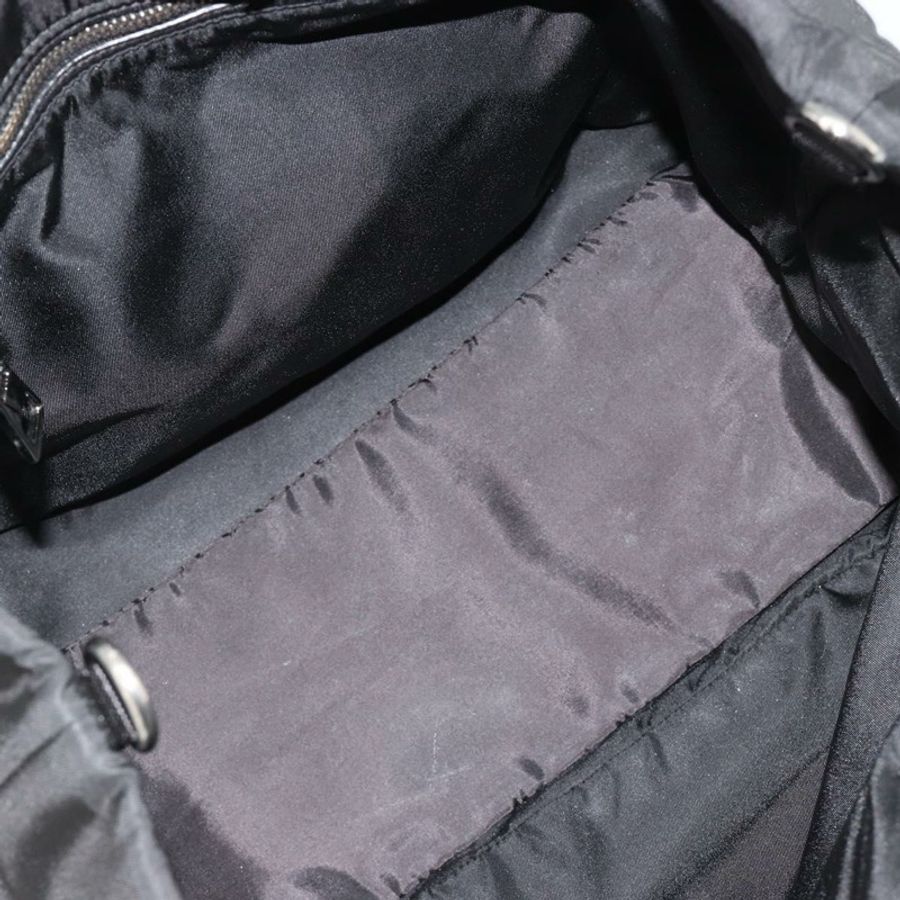 【日本直送】PRADA 雙面手提包 尼龍 黑銀配色 正品 182129A-8