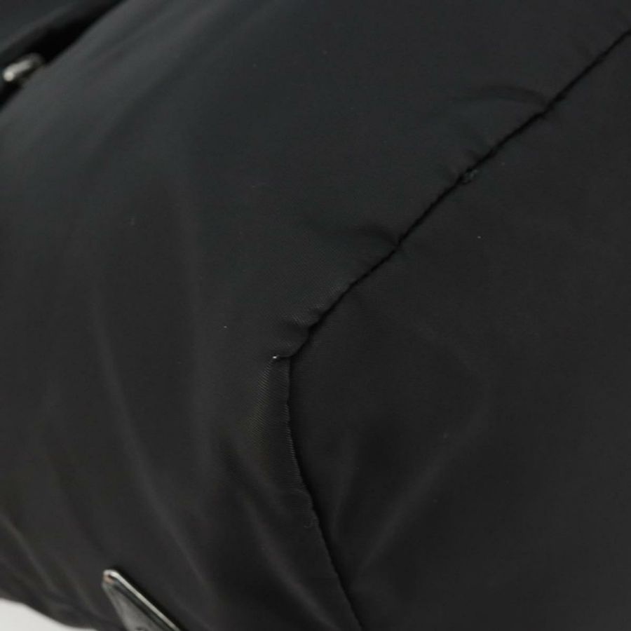 【日本直送】PRADA 雙面手提包 尼龍 黑銀配色 正品 182129A-15