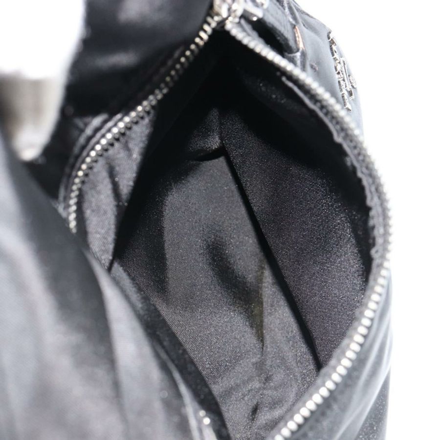 【日本直送】PRADA 雙面手提包 尼龍 黑銀配色 正品 182129A-24