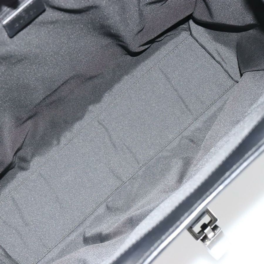 【日本直送】GUCCI GG帆布托特包 黑色 銀色 002 1064 3444 正品 182085A-10