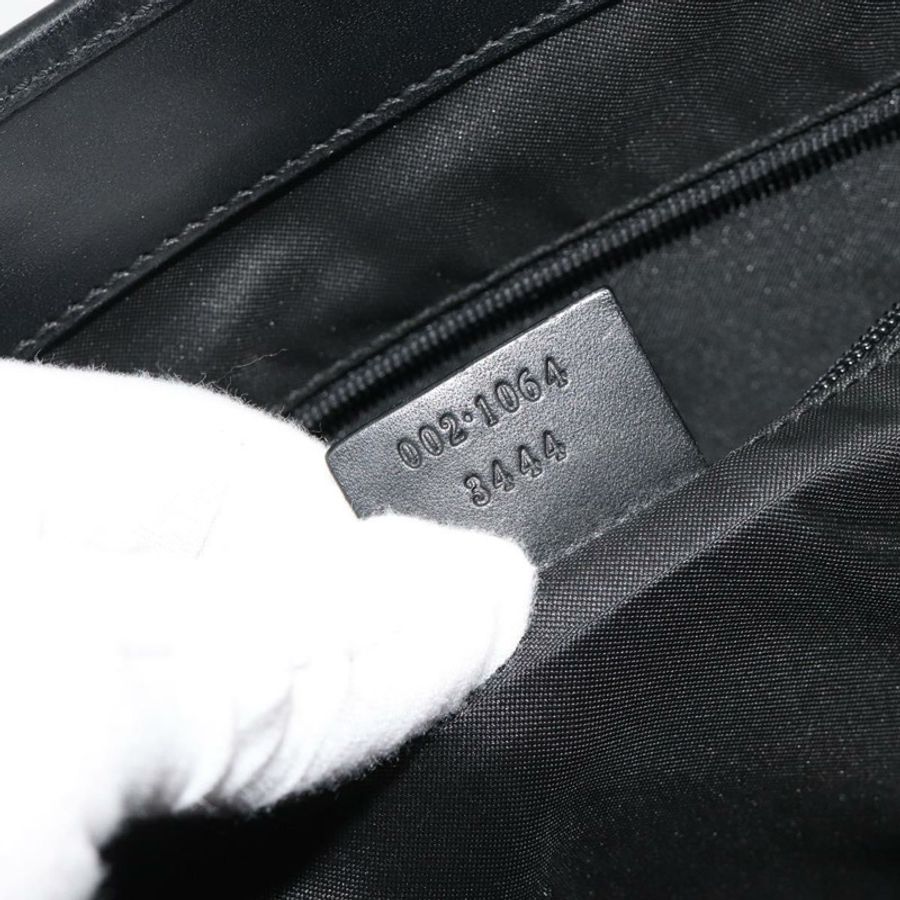 【日本直送】GUCCI GG帆布托特包 黑色 銀色 002 1064 3444 正品 182085A-11